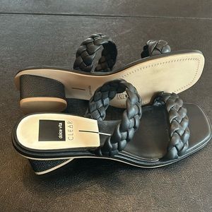 Dolce Vida, women’s black sandals, never been worn, size 9